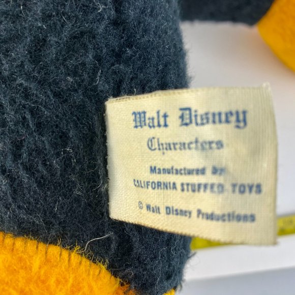 Vintage Disney Minnie Mouse Large 24" Plush 1970s California Stuffed Toy USA - Picture 5 of 9